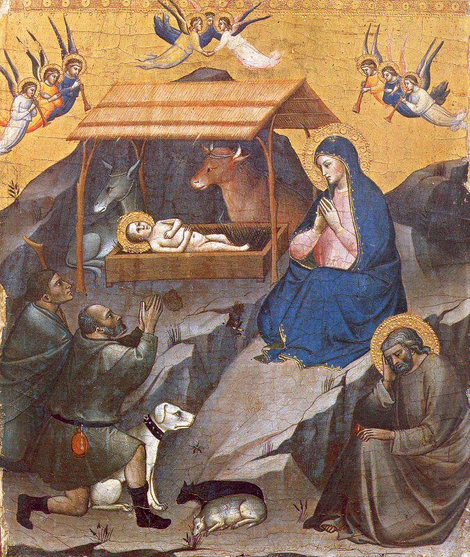 Nardo, Mariotto diNM The Nativity Norge oil painting art
